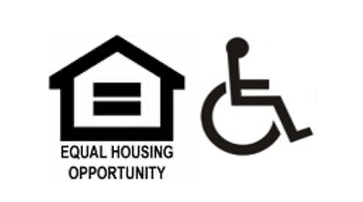 Equal Housing Opportunity and Handicap Accessible icons.